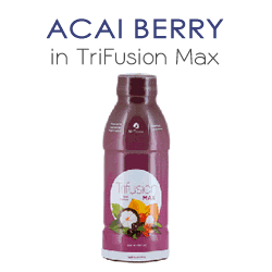 Acai Berry Nutritional Properties in TriFusion Max